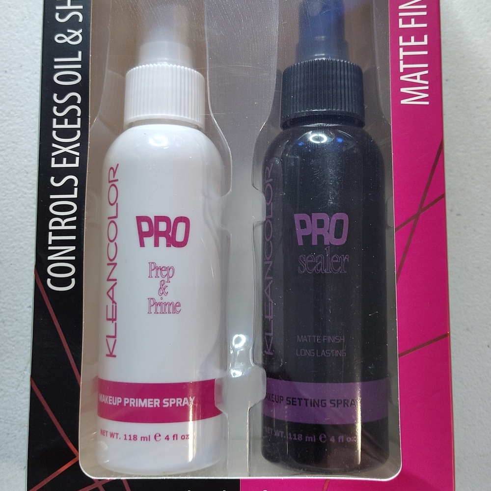 Kleancolor PRO Prep & Prime and Sealer Duo — White & Black
